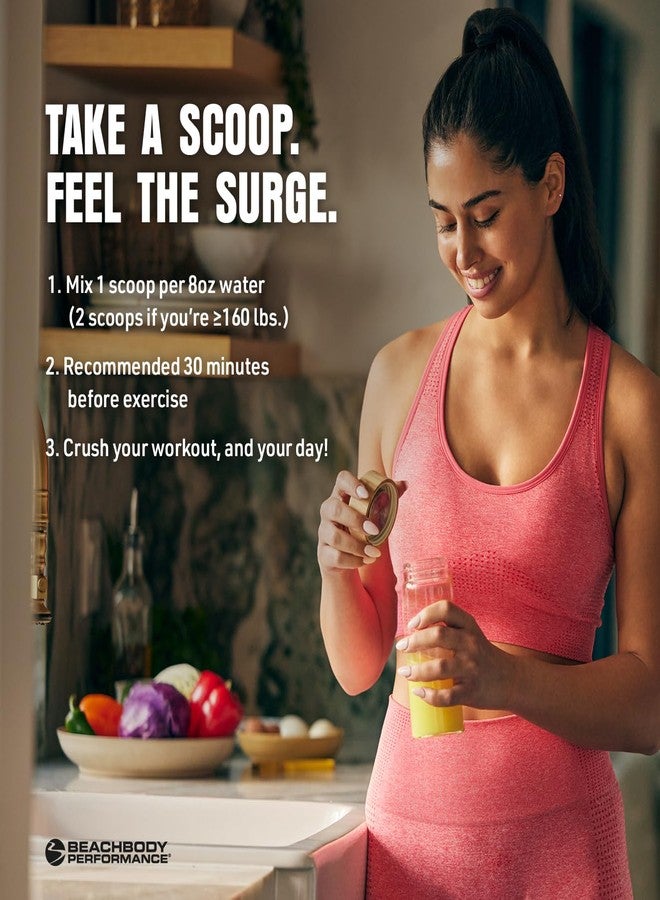 BODi Energize Pre Workout Powder - Beta-Alanine, Quercetin & Low-Dose Caffeine Formula for Enhanced Energy & Focus, Increase Energy & Endurance Supplement, Strawberry Lemonade, 40 Servings - Image 5